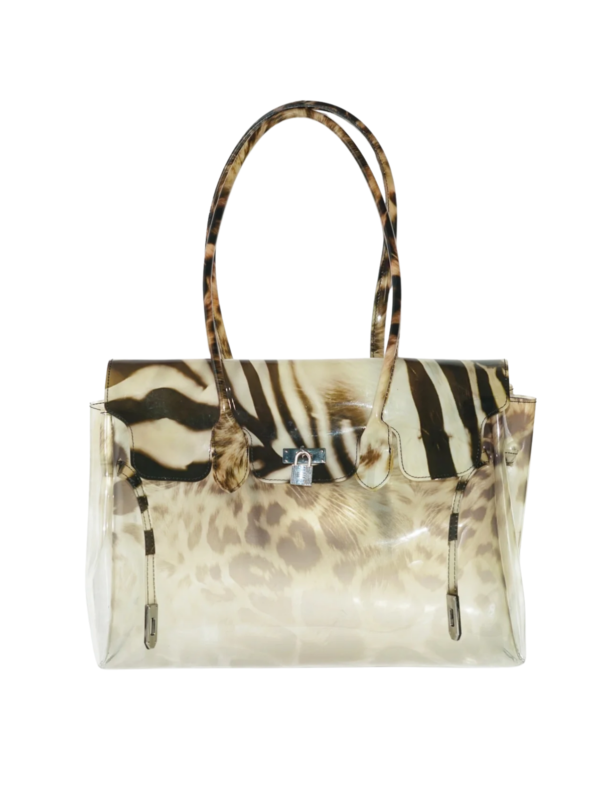 Jelly Firkin 40 animal Bag Zebra Leopard front product view