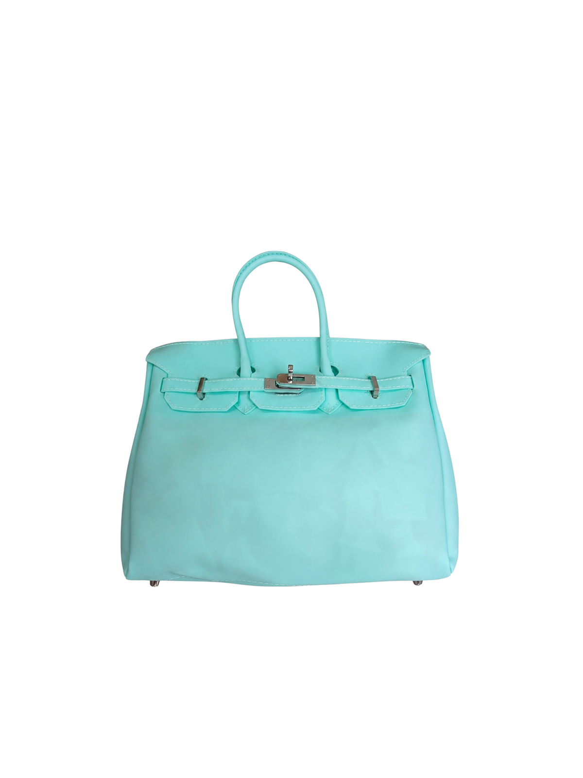 Jelly Firkin 25 Bag Classic Aqua front view on white background