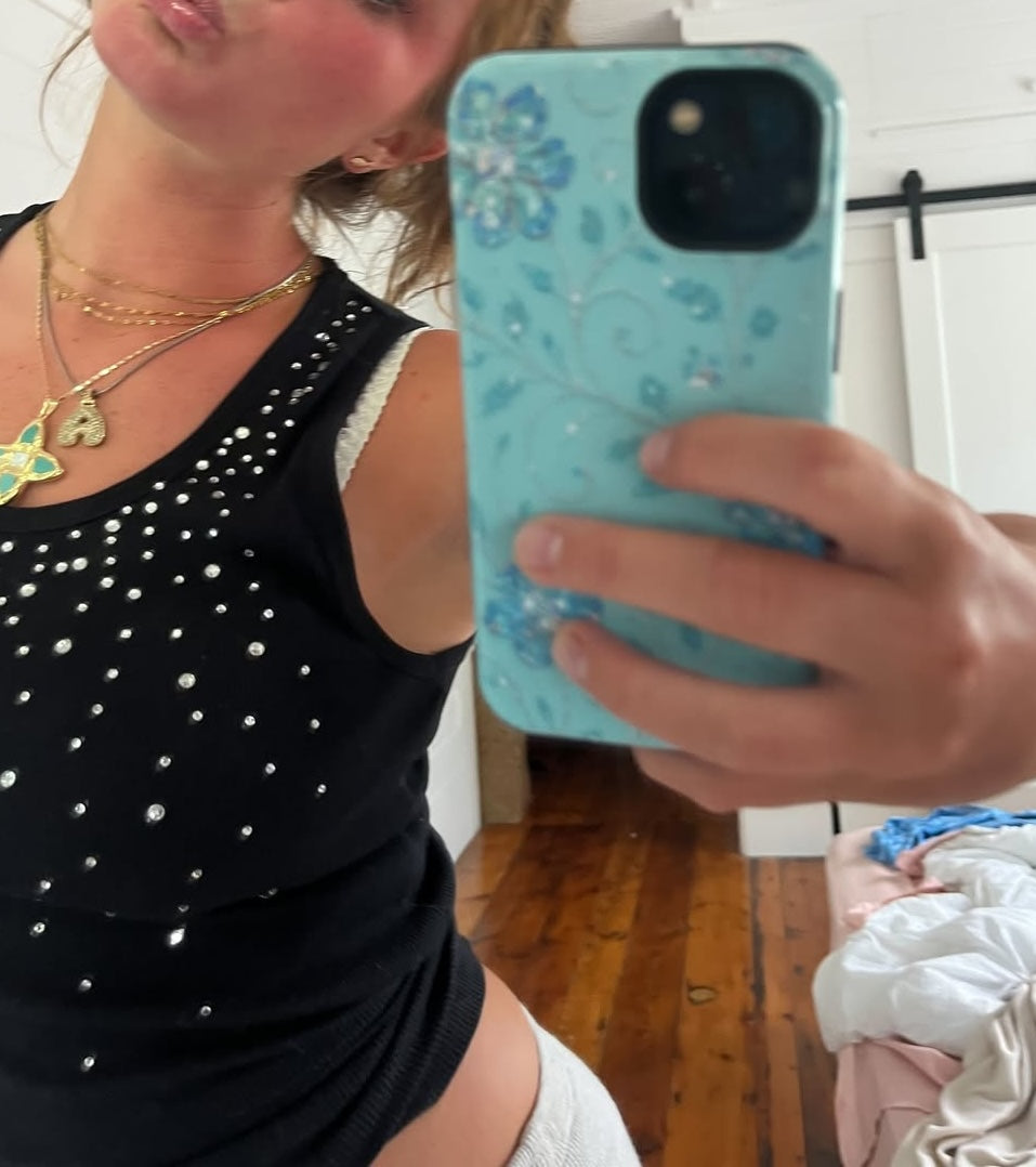 Mint Blue Dream iPhone Case