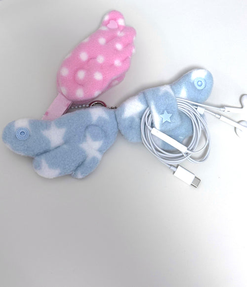 Angel Wings Cloud Cord Wrap detail view 2