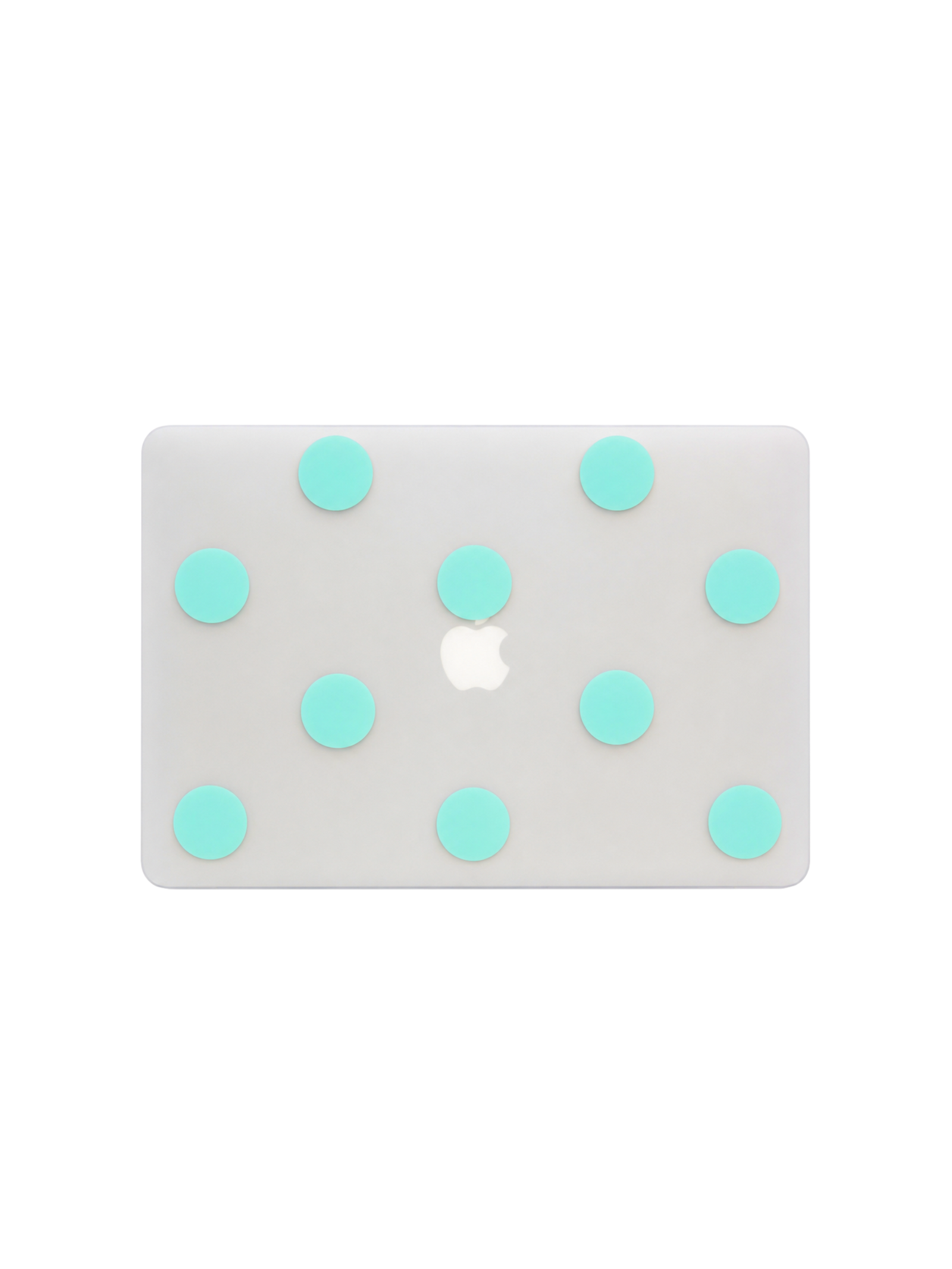 Aqua Dot MacBook Case