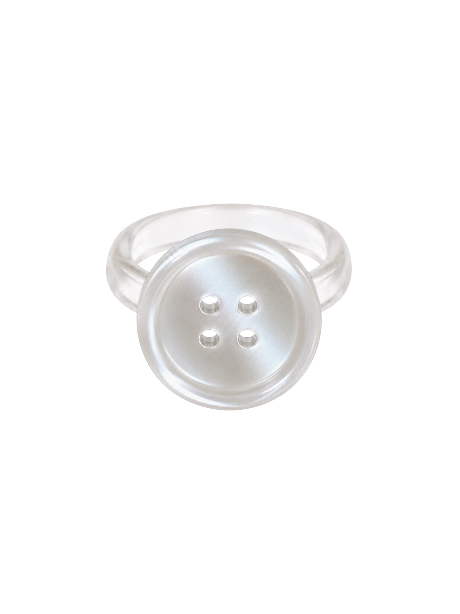 Aura Button Ring