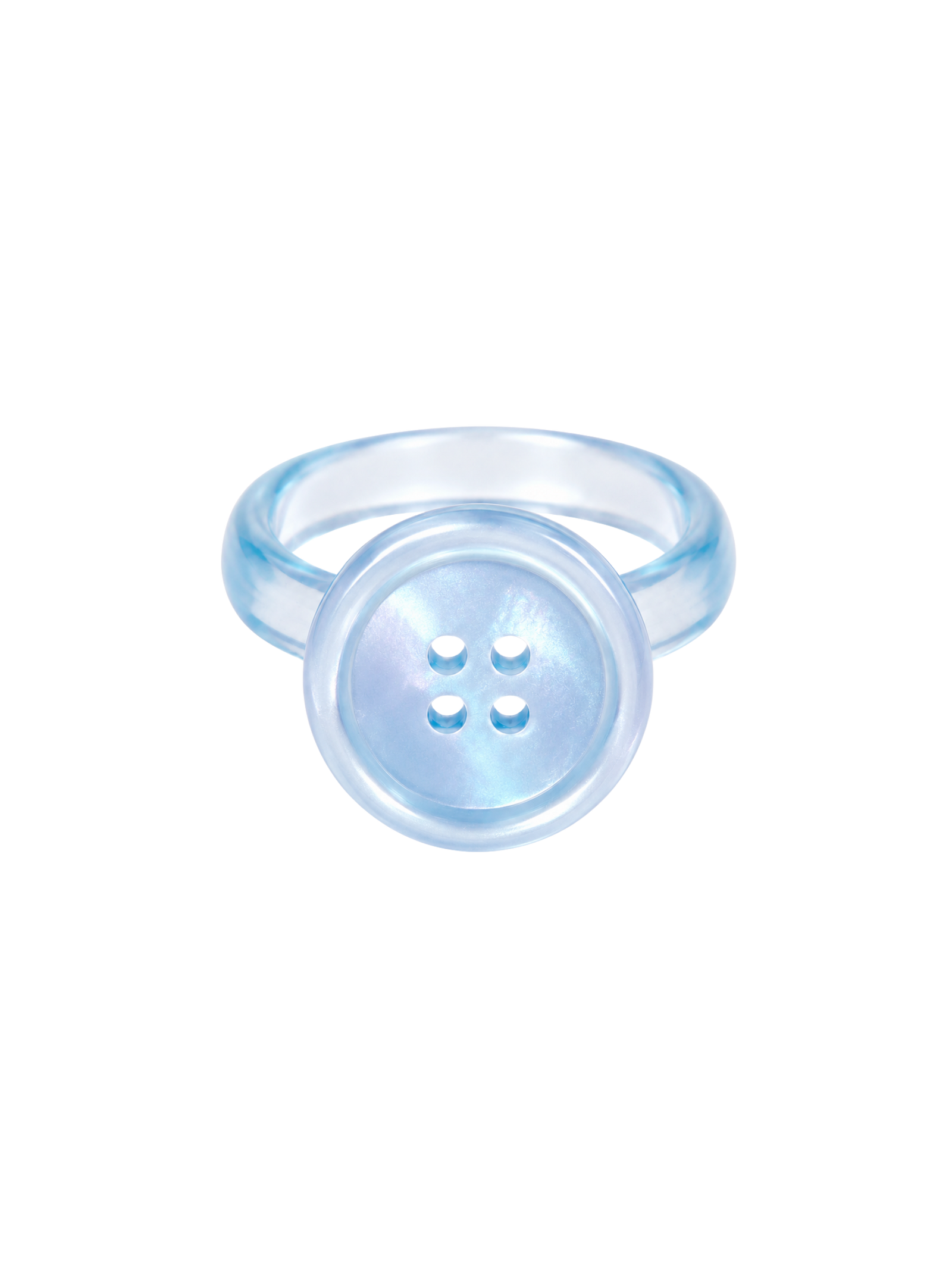 Aura Button Ring
