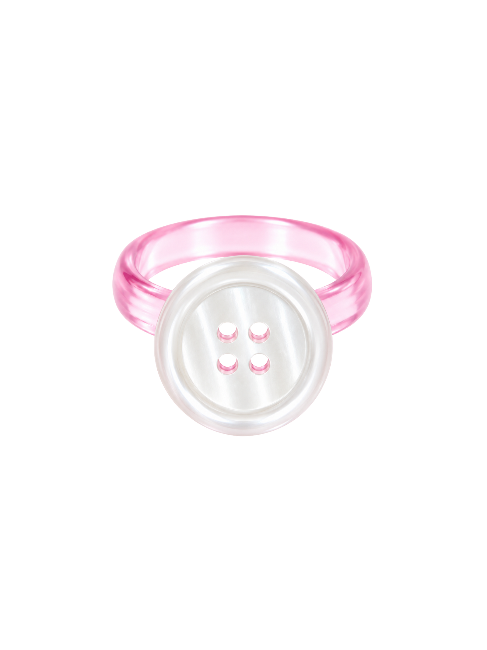 Aura Button Ring