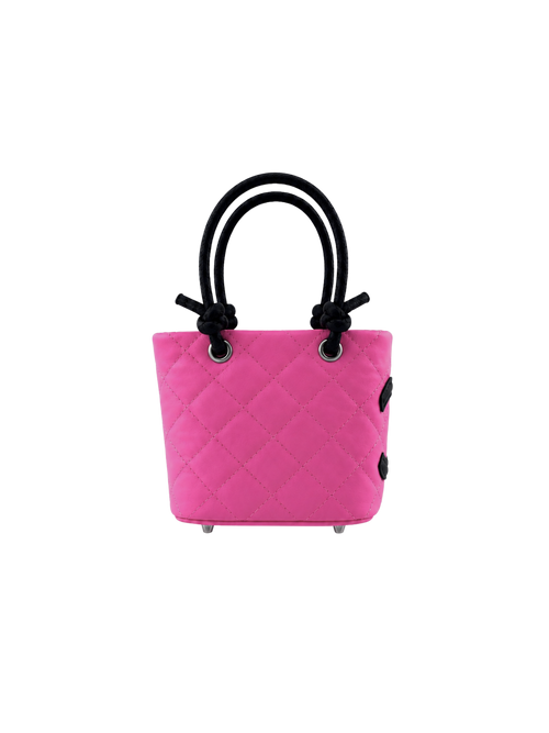 Baby Coco AirPods Case Charm Bubblegum back view on white background