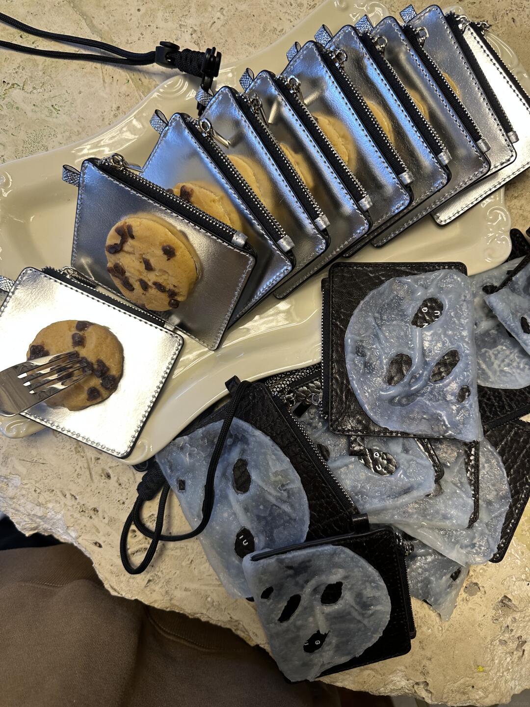 Chocolate Chip Cookie Coin Pouch