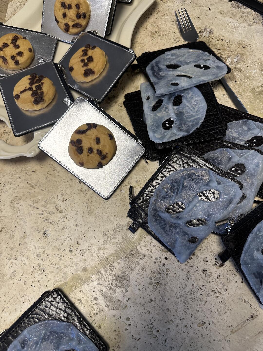 Chocolate Chip Cookie Coin Pouch