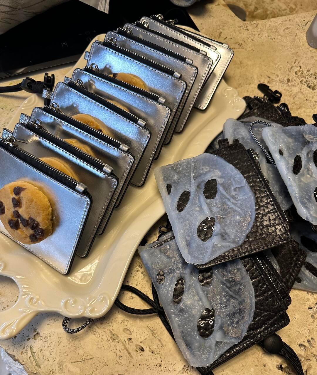 Chocolate Chip Cookie Coin Pouch