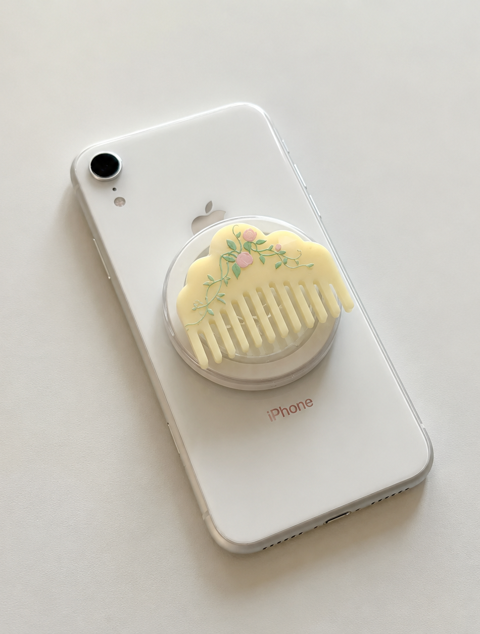Comb Jelly MagSafe Phone Grip