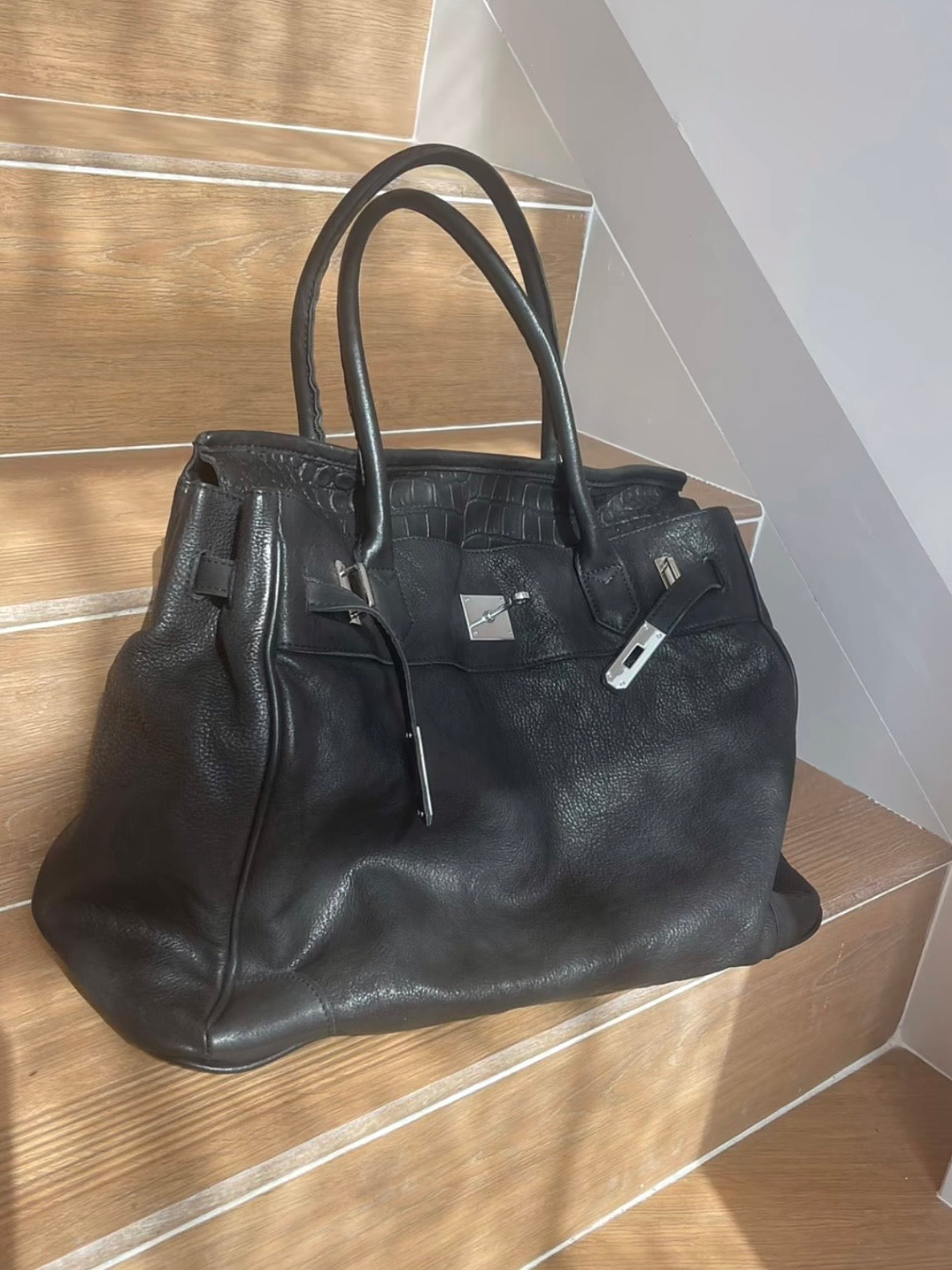Leather Firkin 40 Bag