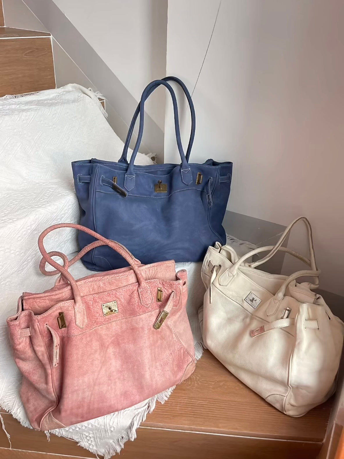 Leather Firkin 40 Bag