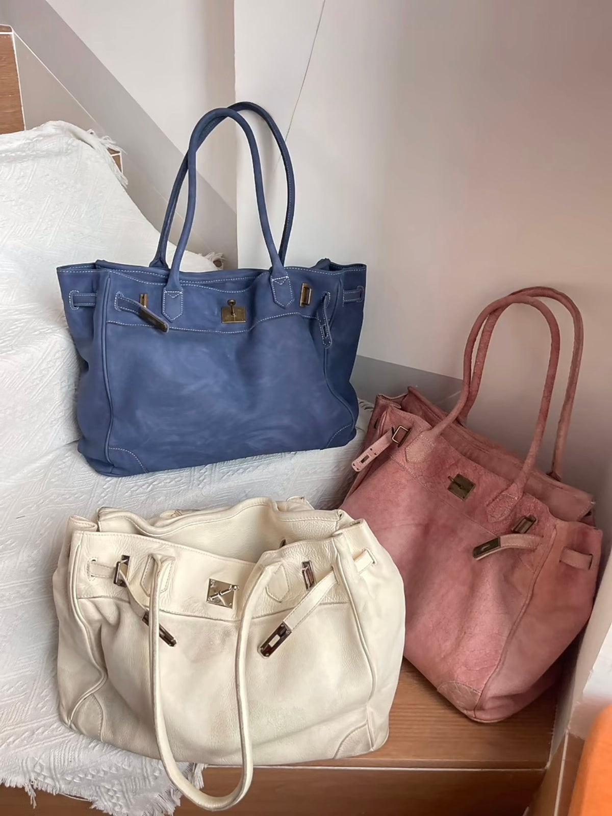 Leather Firkin 40 Bag