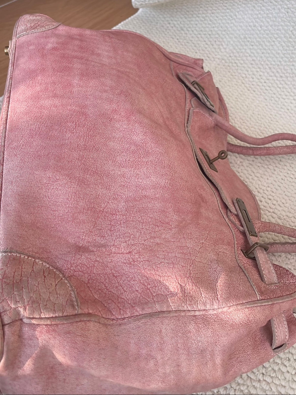 Leather Firkin 40 Bag