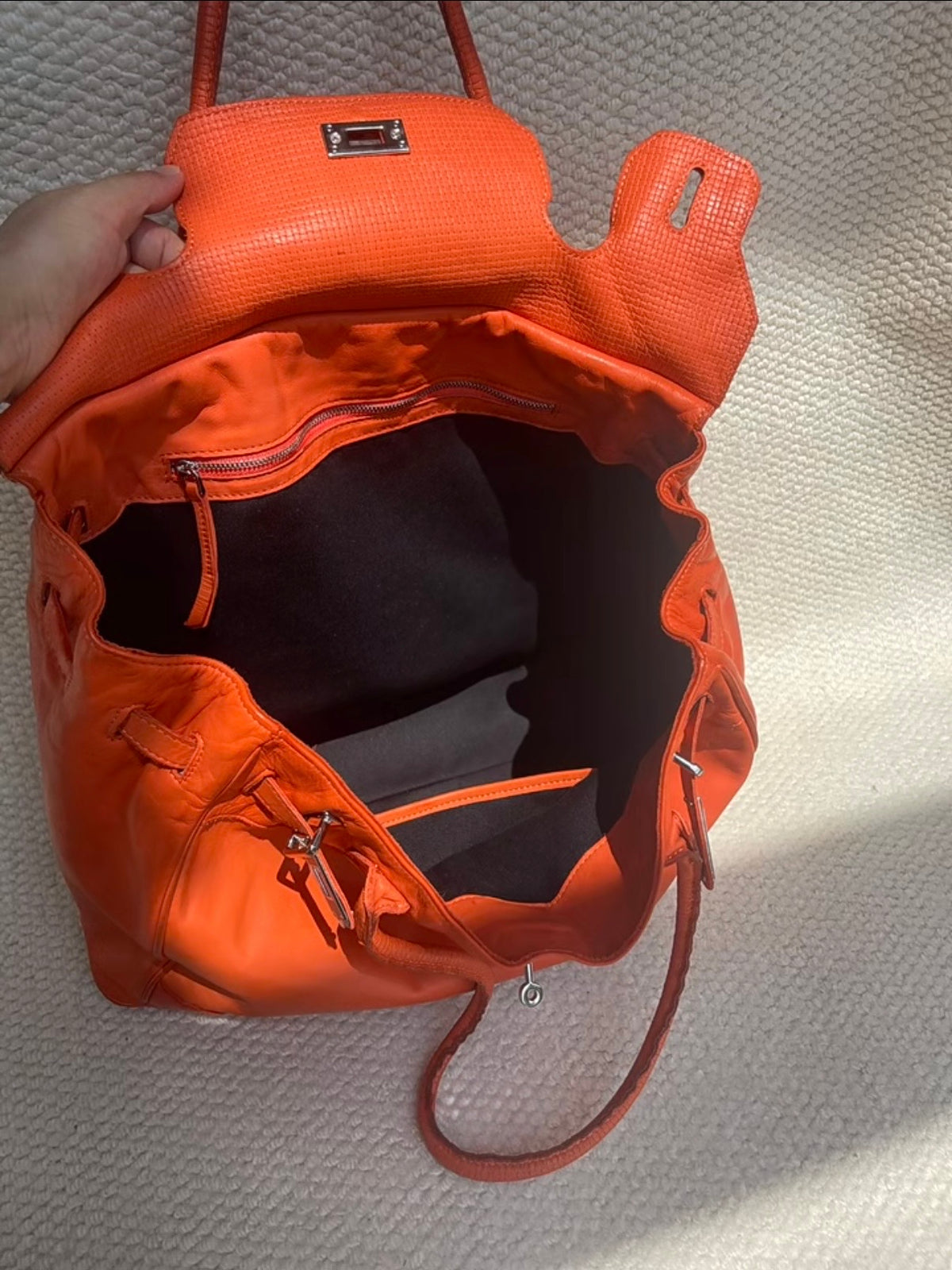 Leather Firkin 40 Bag