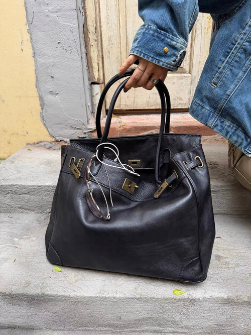 Firkin 45 Water-Dyed Leather Bag