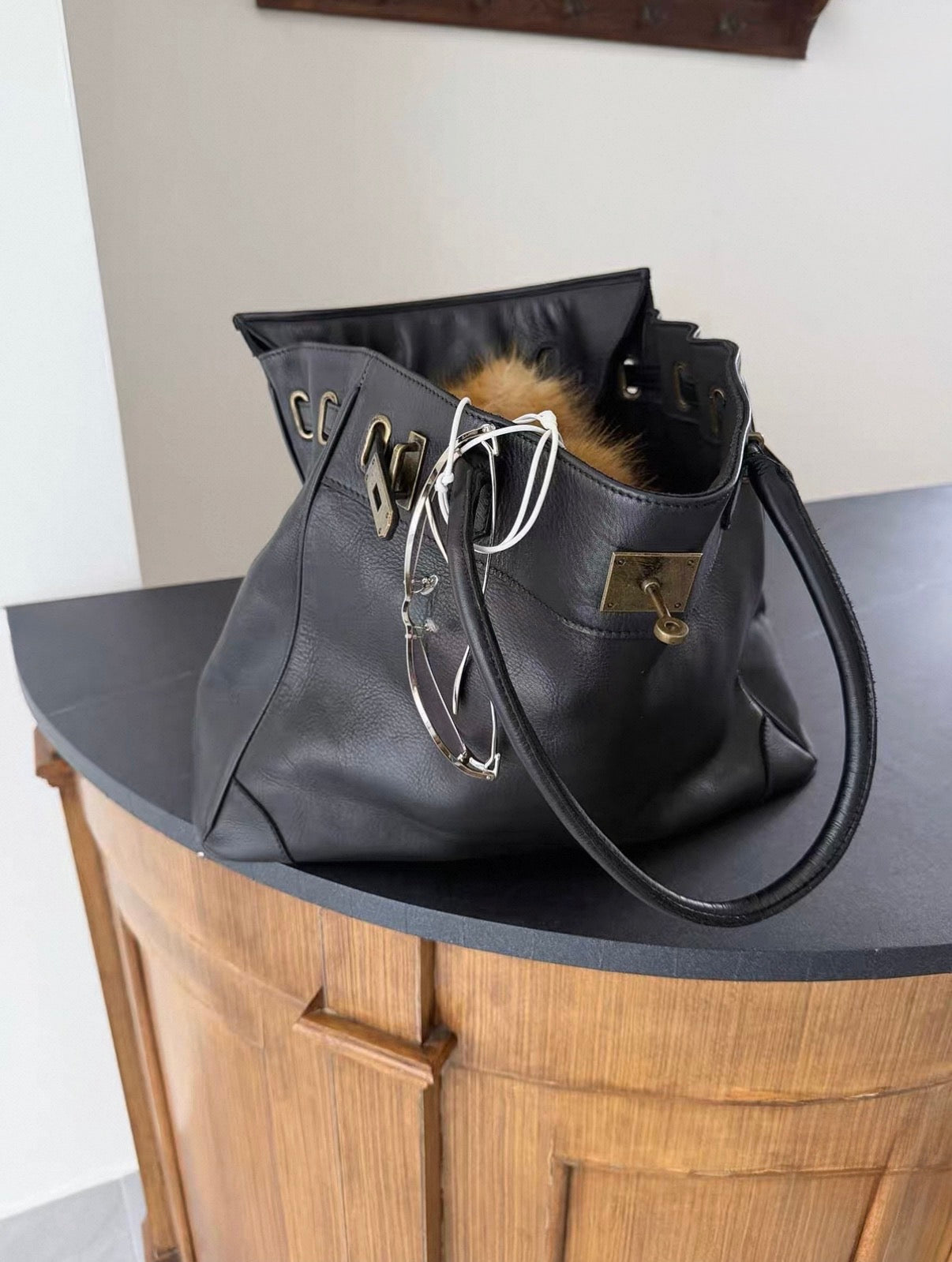 Firkin 45 Water-Dyed Leather Bag