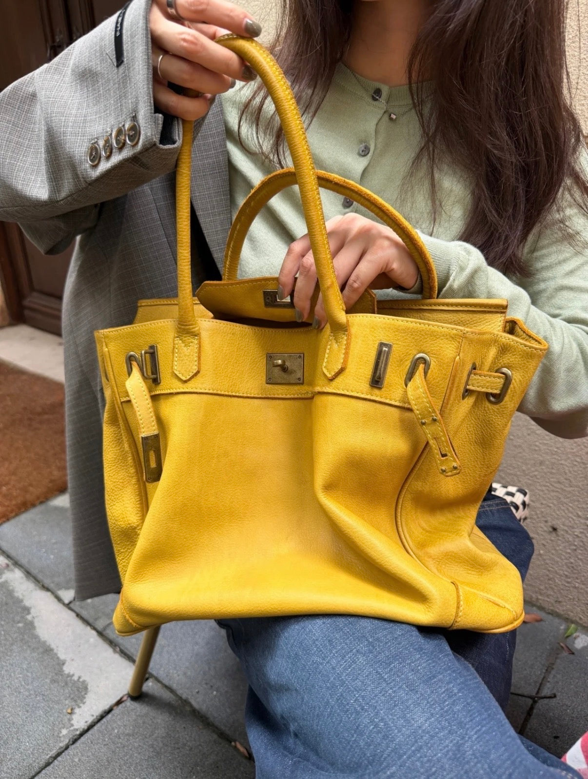 Firkin 45 Water-Dyed Leather Bag