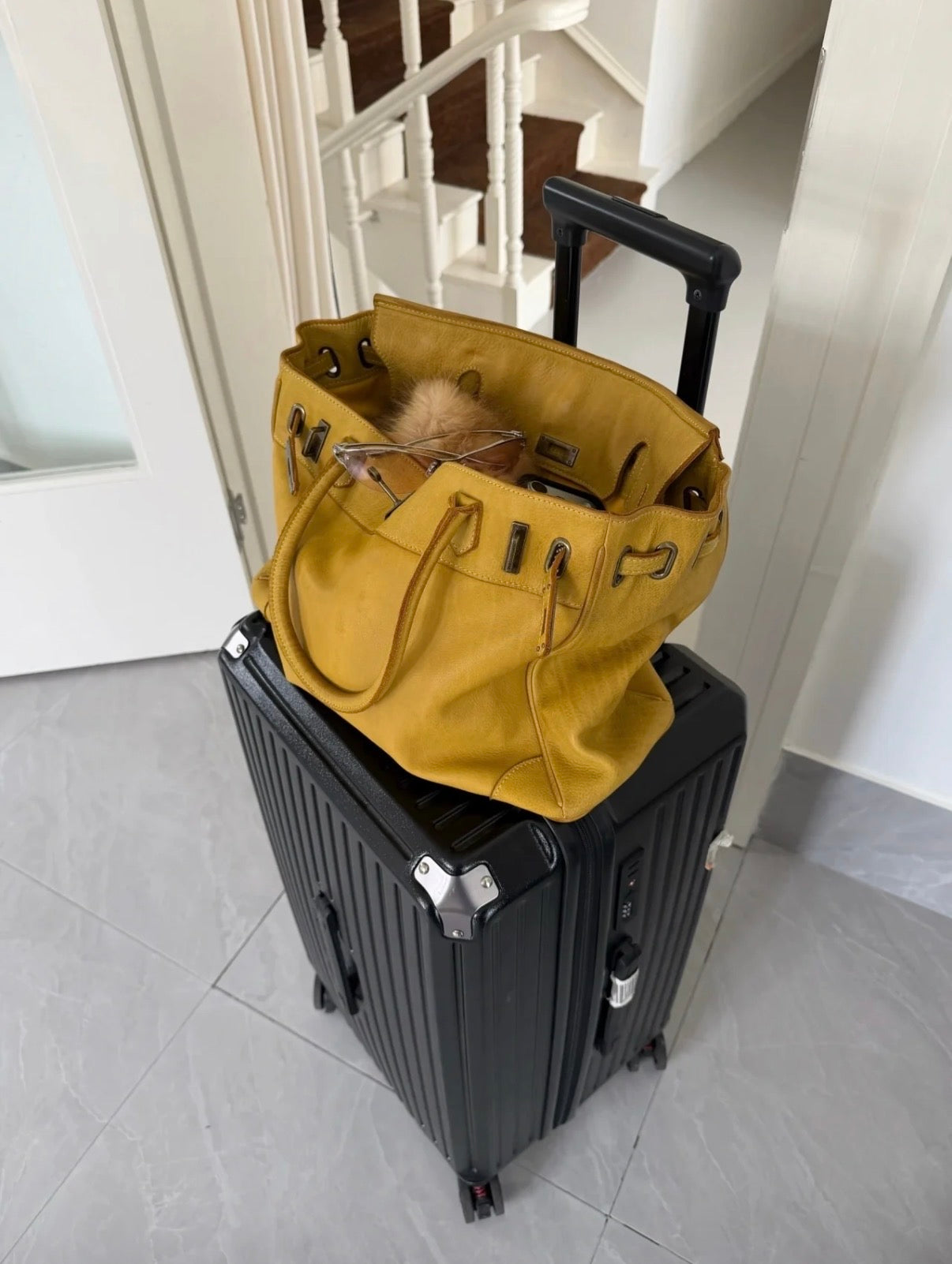Firkin 45 Water-Dyed Leather Bag