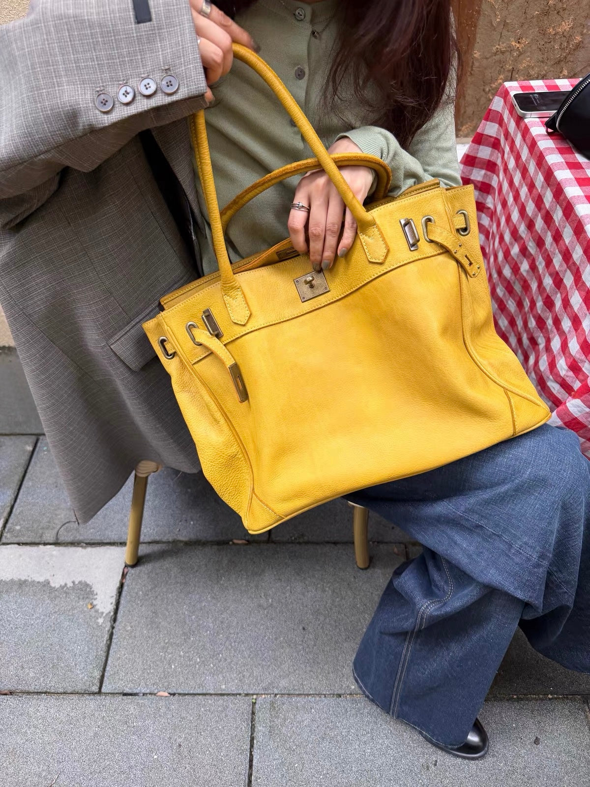 Firkin 45 Water-Dyed Leather Bag