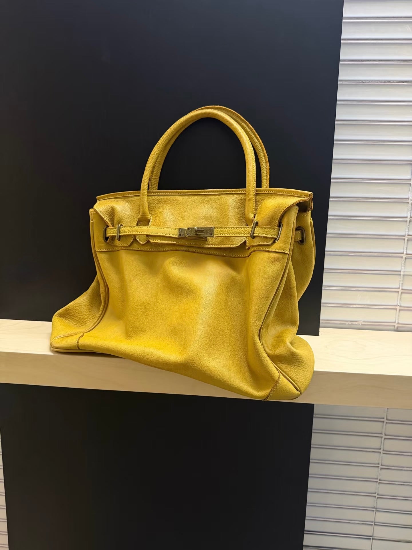 Firkin 45 Water-Dyed Leather Bag