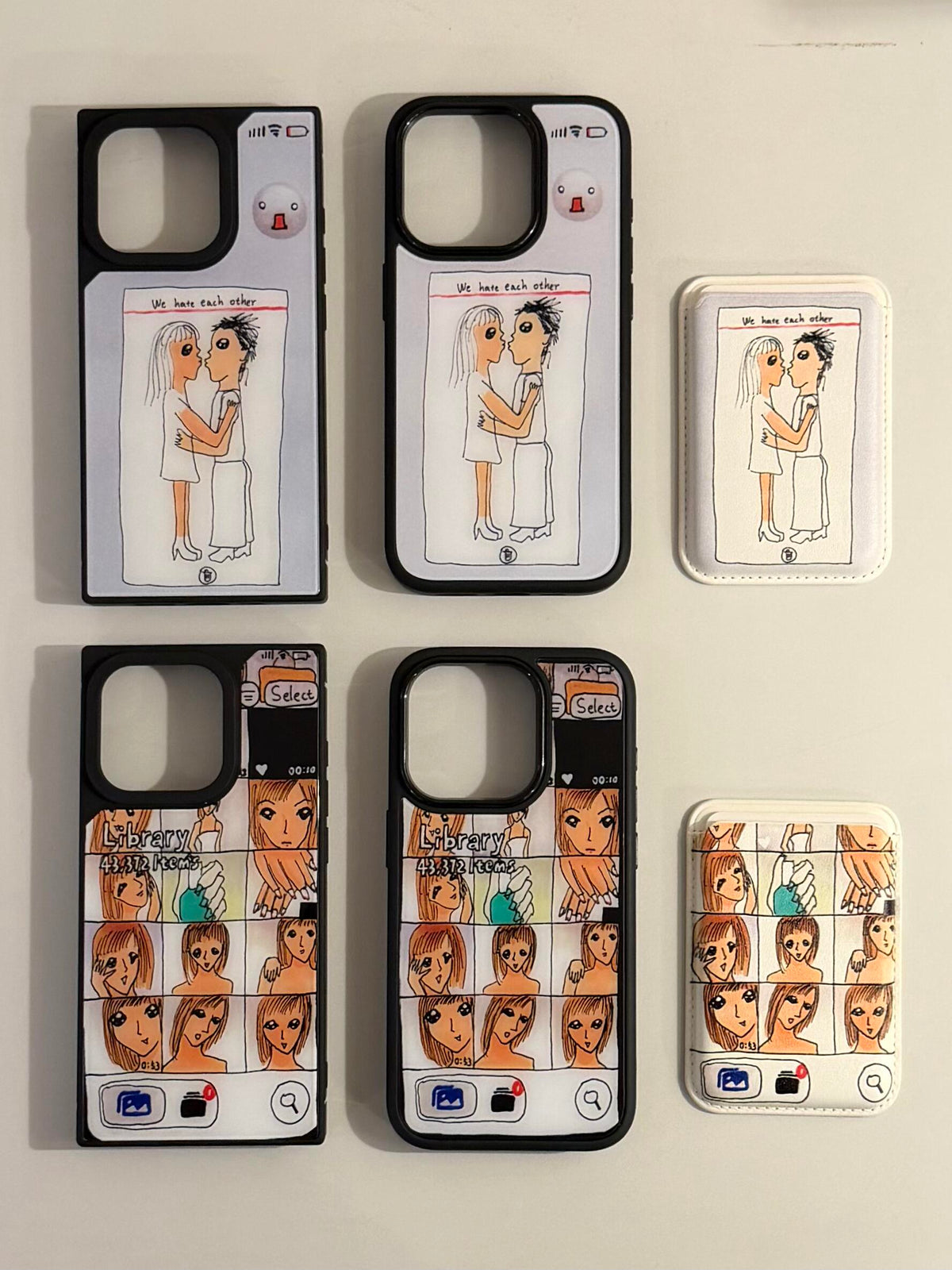 Selfie Library iPhone Case