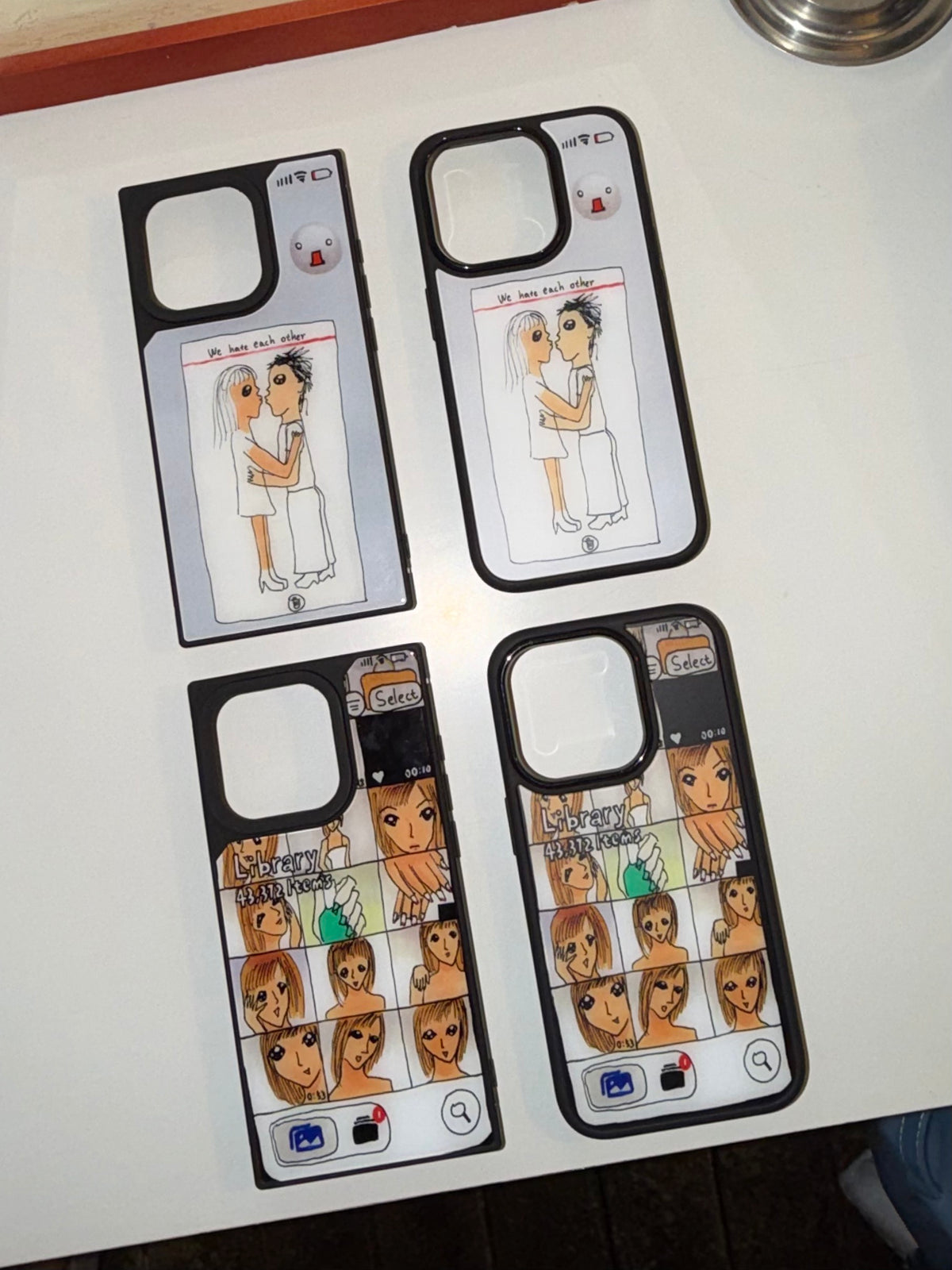 Selfie Library iPhone Case