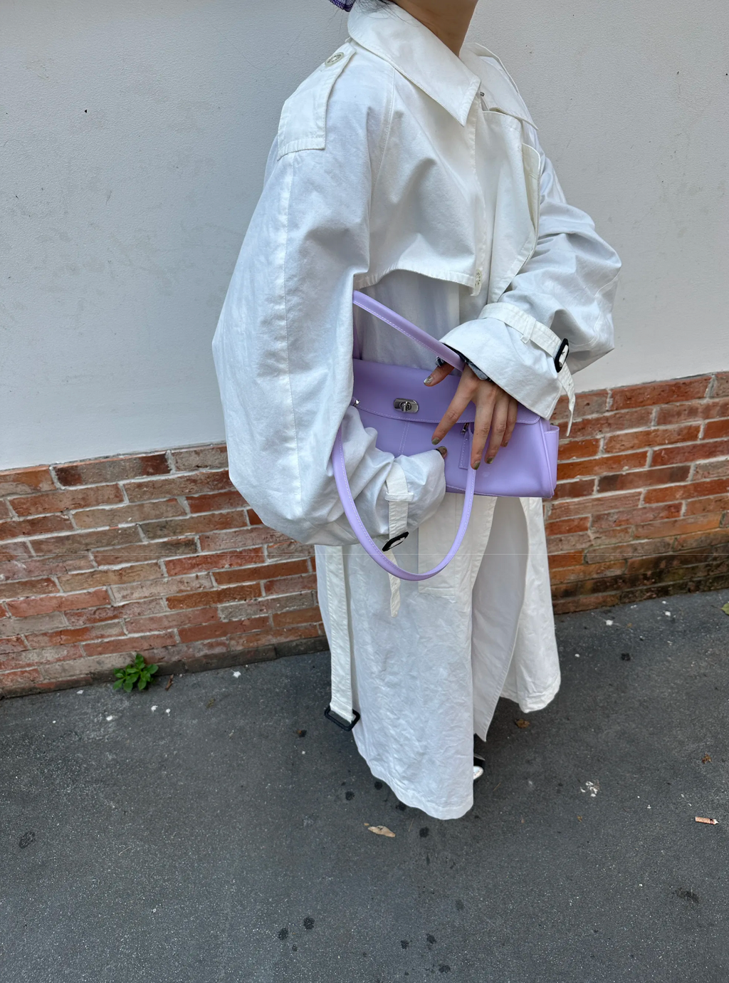 Jelly Baguette Shoulder Bag