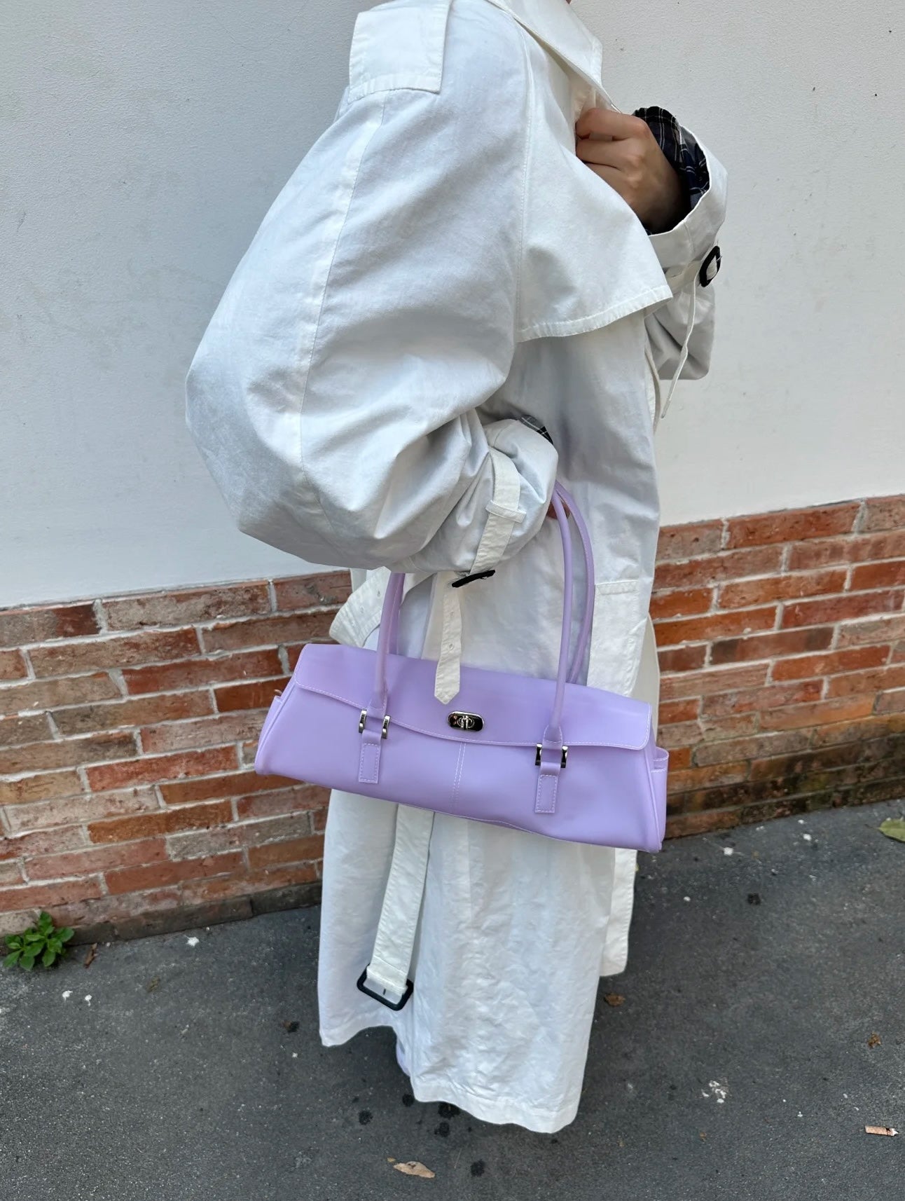 Jelly Baguette Shoulder Bag