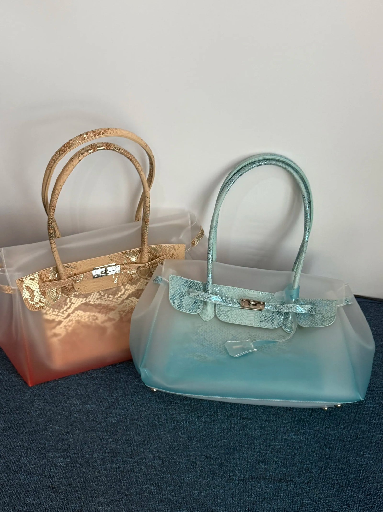 Jelly 35 Gradient Snakeskin Two Piece Bag Set