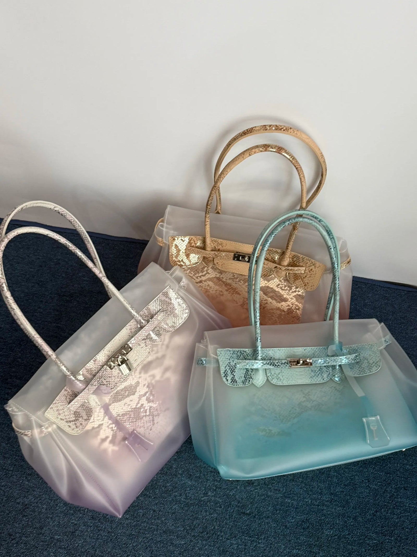 Jelly 35 Gradient Snakeskin Two Piece Bag Set