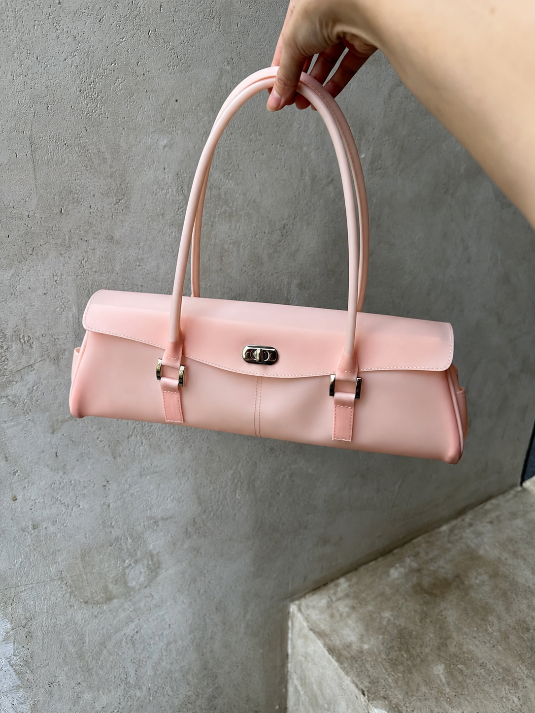 Jelly Baguette Shoulder Bag
