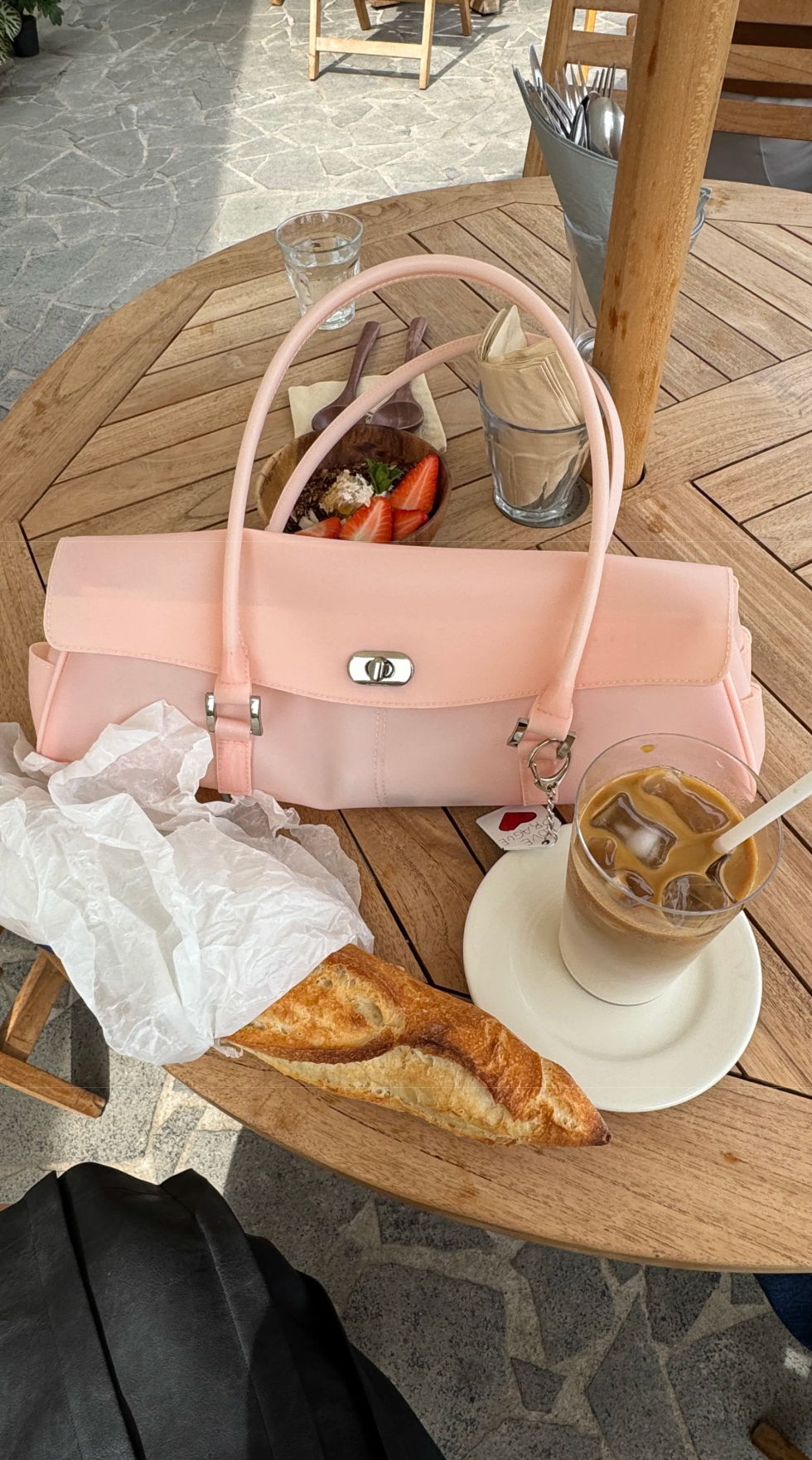 Jelly Baguette Shoulder Bag