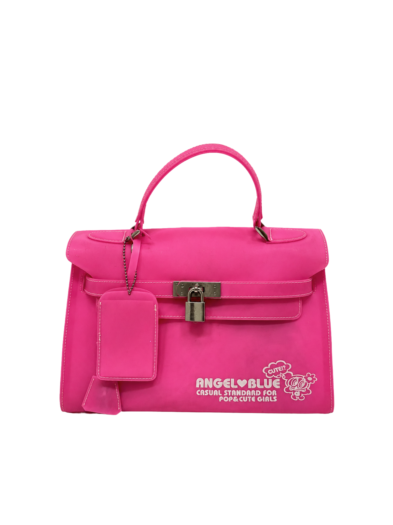 Vintage Hot Pink Jelly Kelly