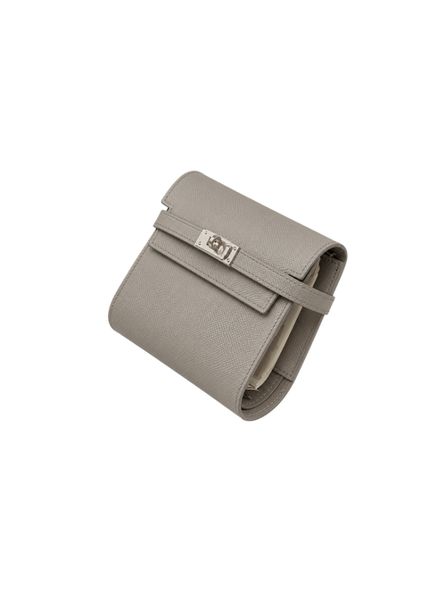 Kelly Wallet Notebook Cover Vegan Leather side view on white background