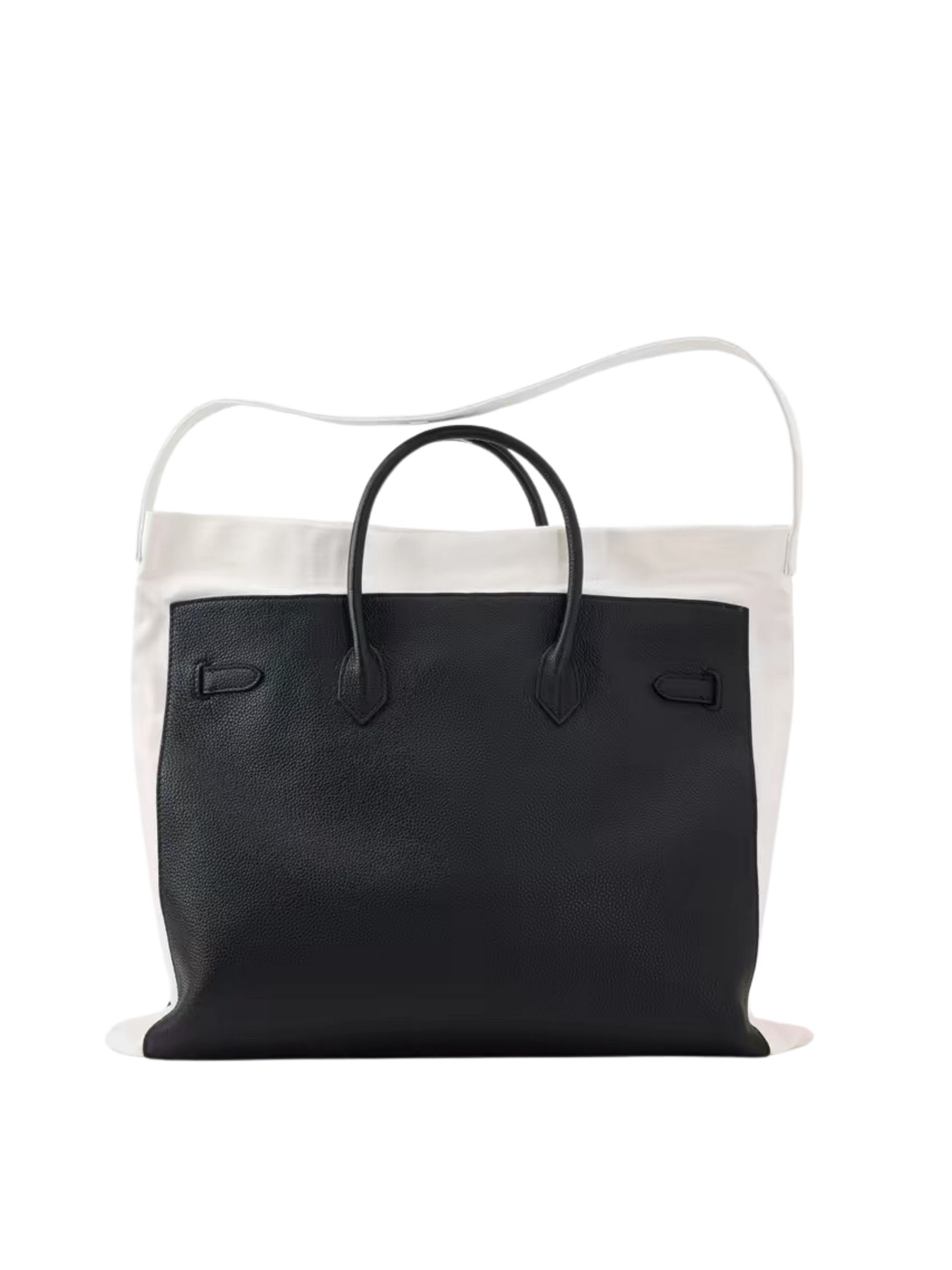 Boatkin Leather Canvas Tote Bag