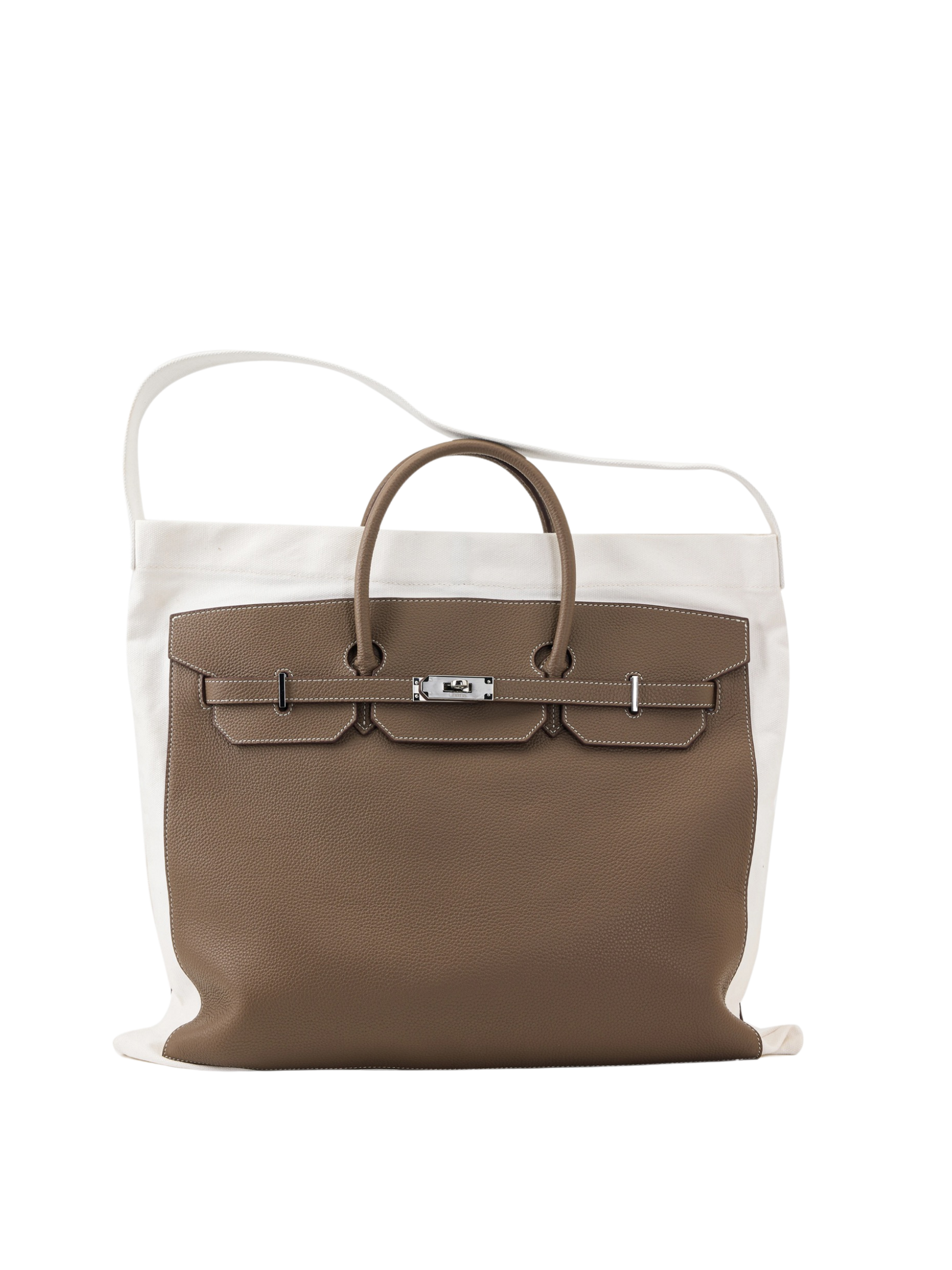 Boatkin Leather Canvas Tote Bag