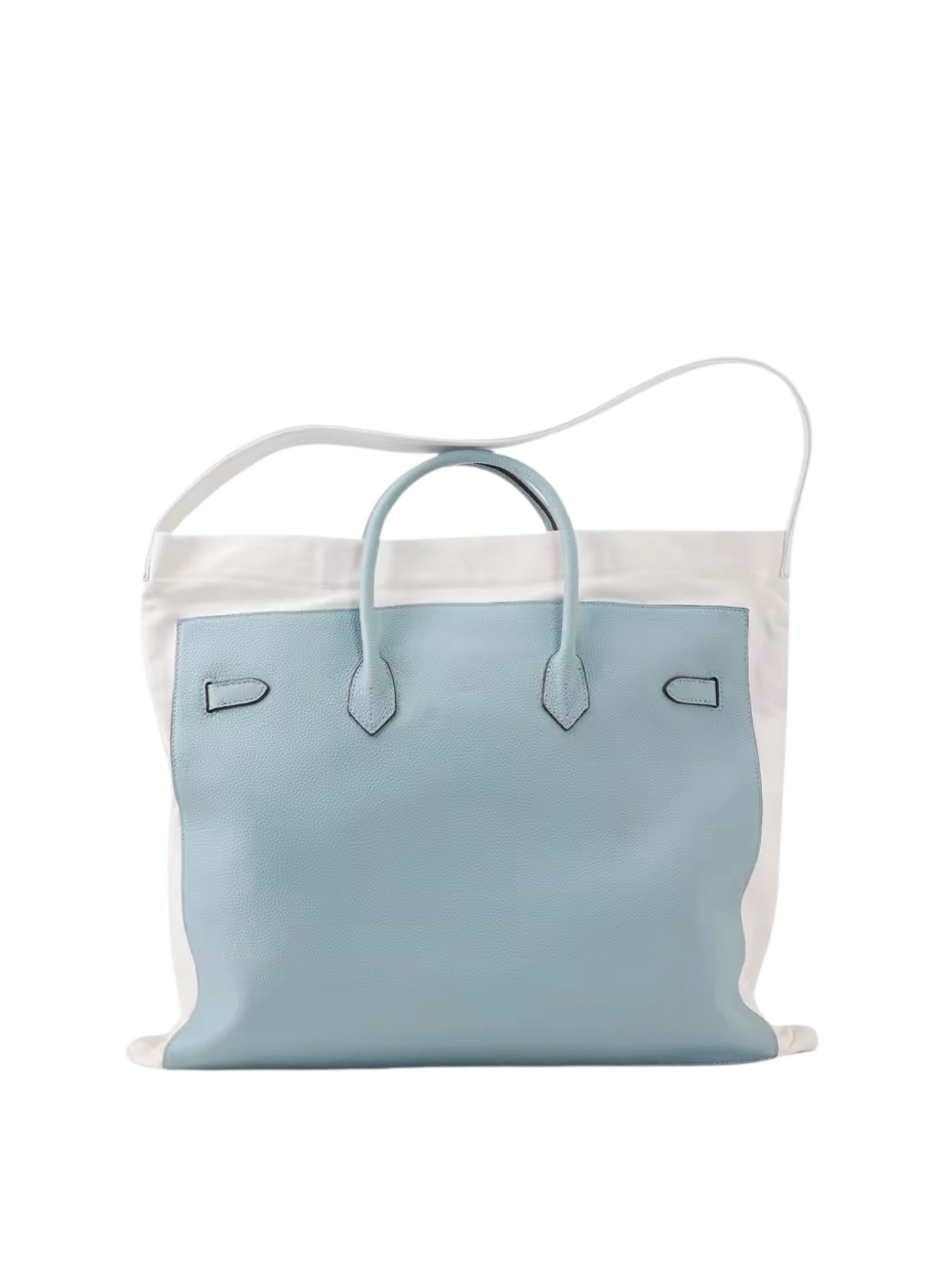 Boatkin Leather Canvas Tote Bag