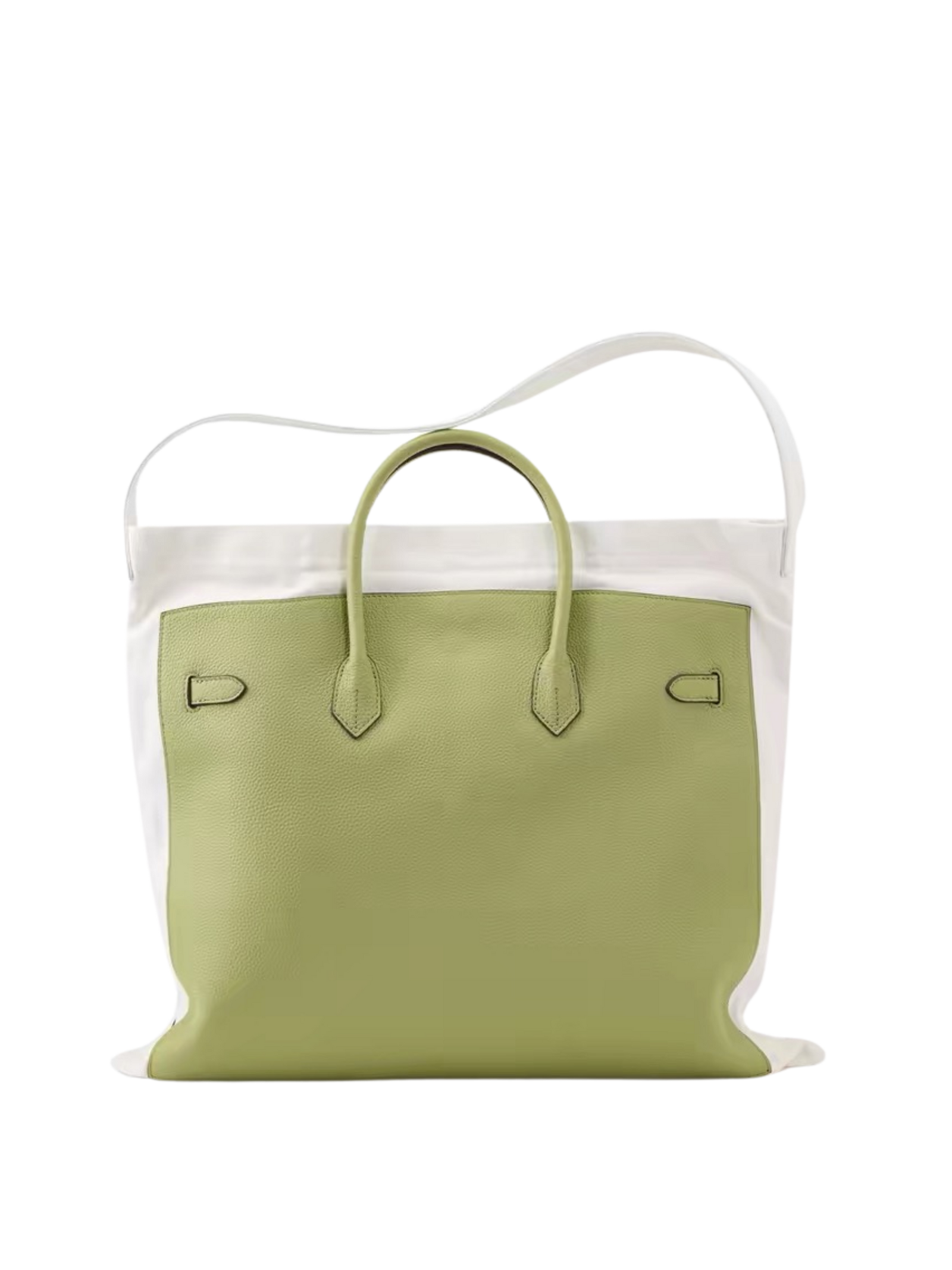 Boatkin Leather Canvas Tote Bag