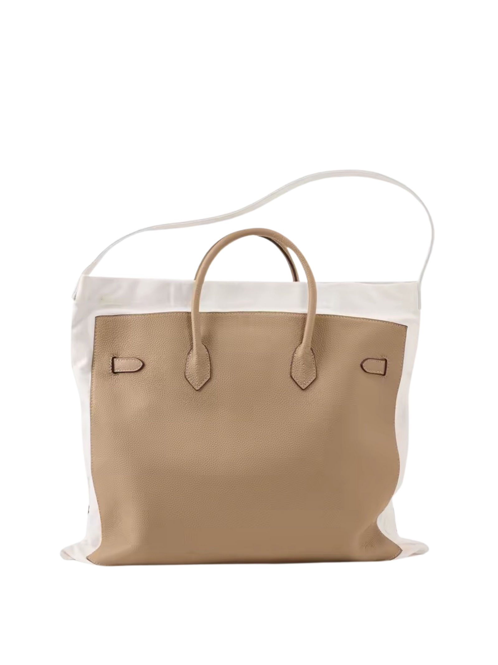 Boatkin Leather Canvas Tote Bag