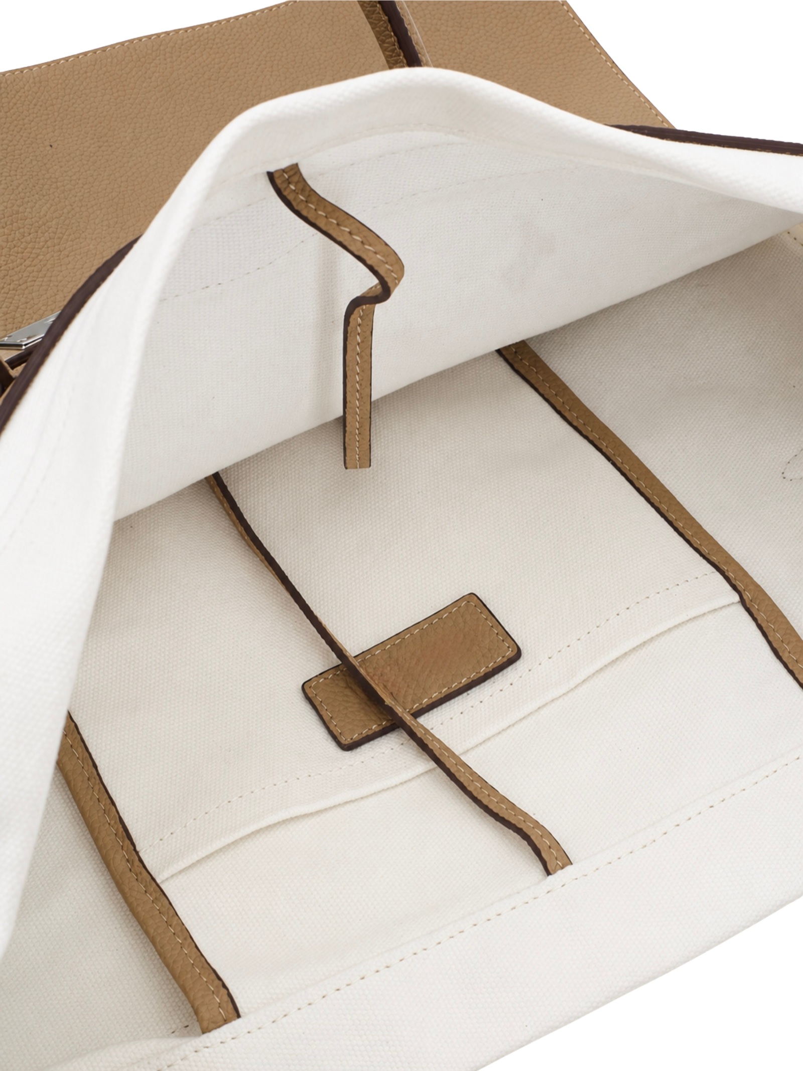 Boatkin Leather Canvas Tote Bag