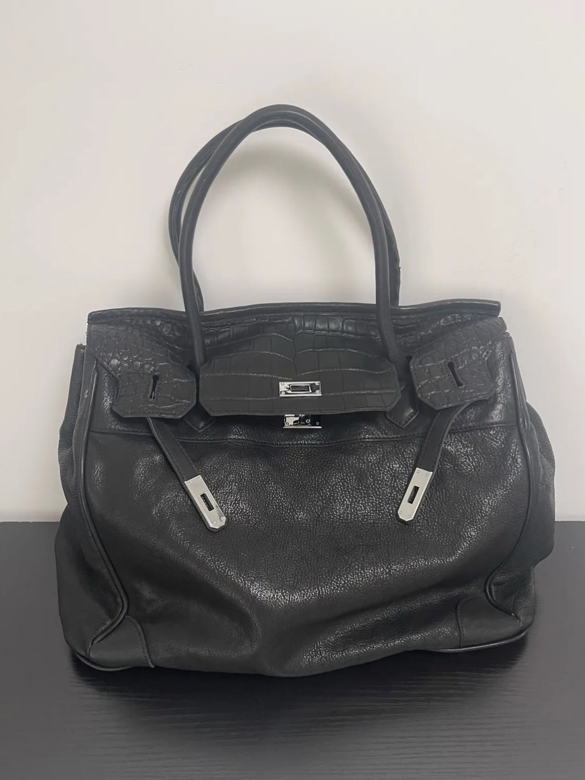 Leather Firkin 40 Bag