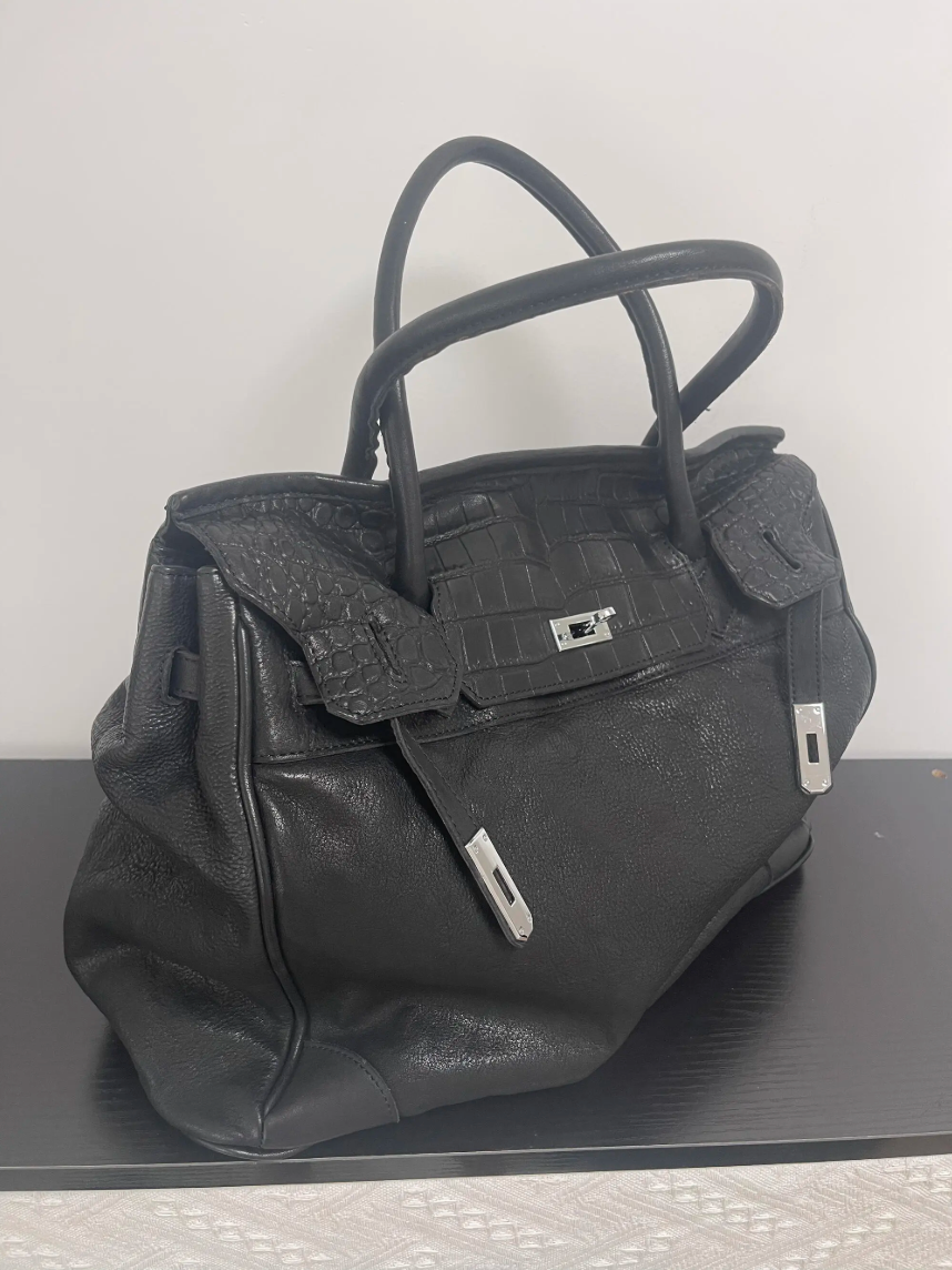 Leather Firkin 40 Bag