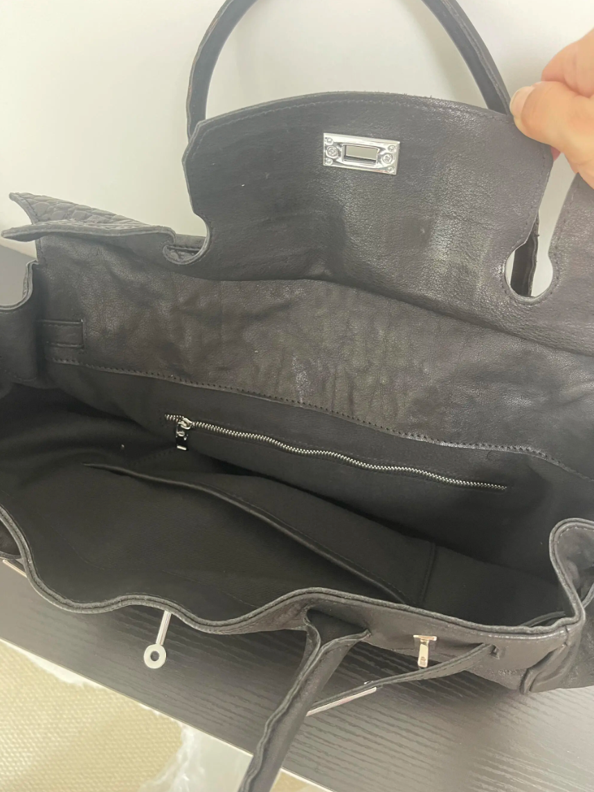Leather Firkin 40 Bag