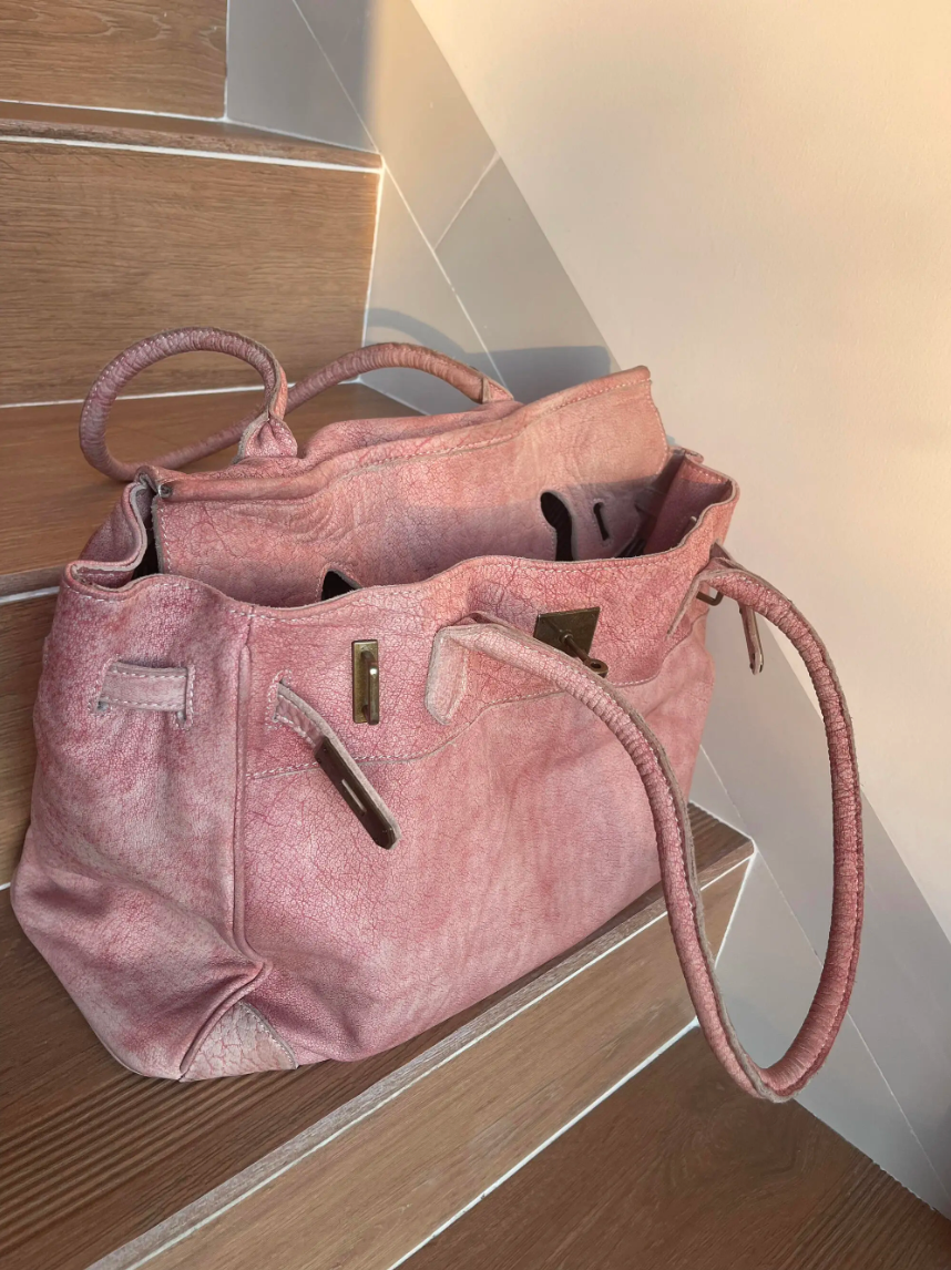 Leather Firkin 40 Bag