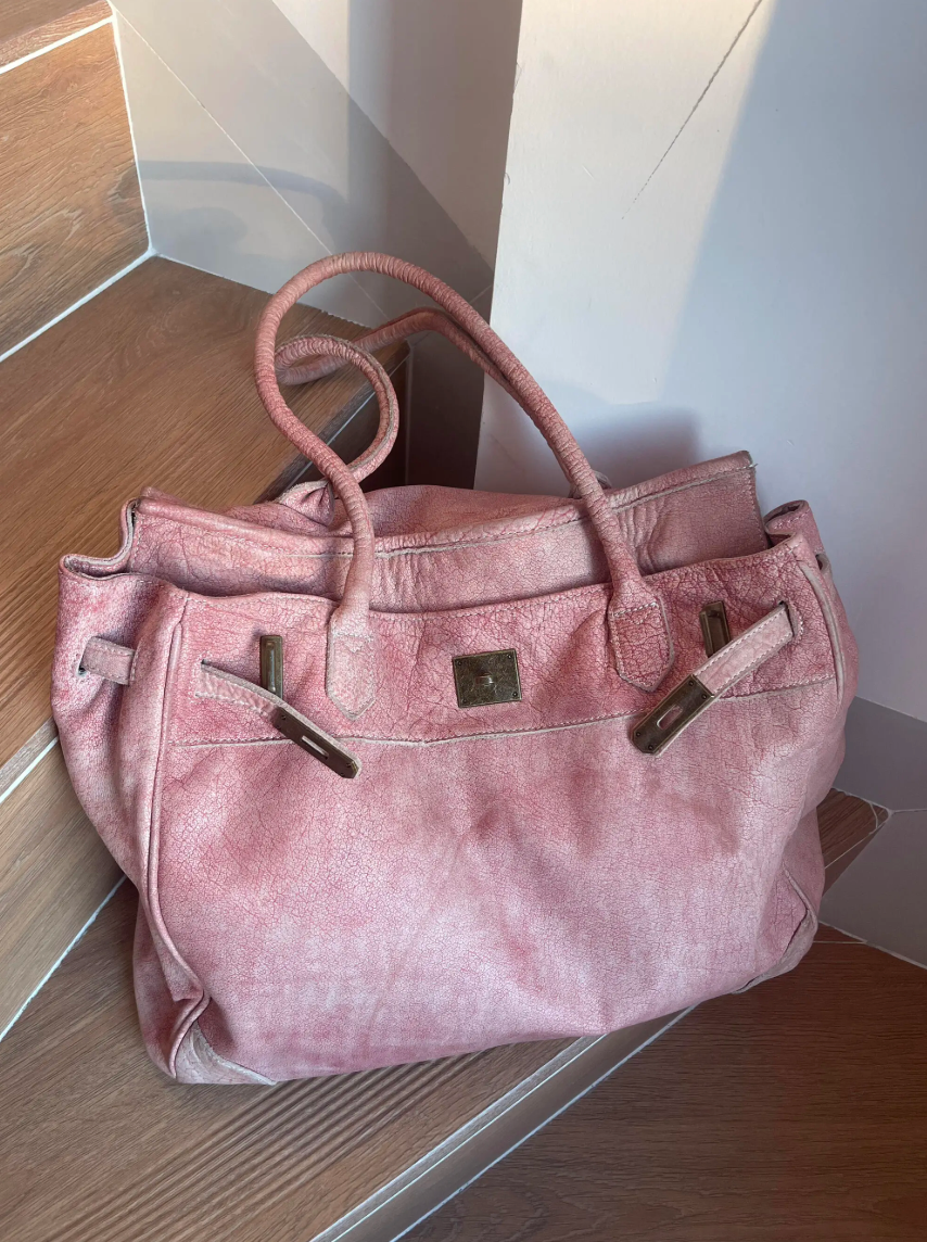 Leather Firkin 40 Bag