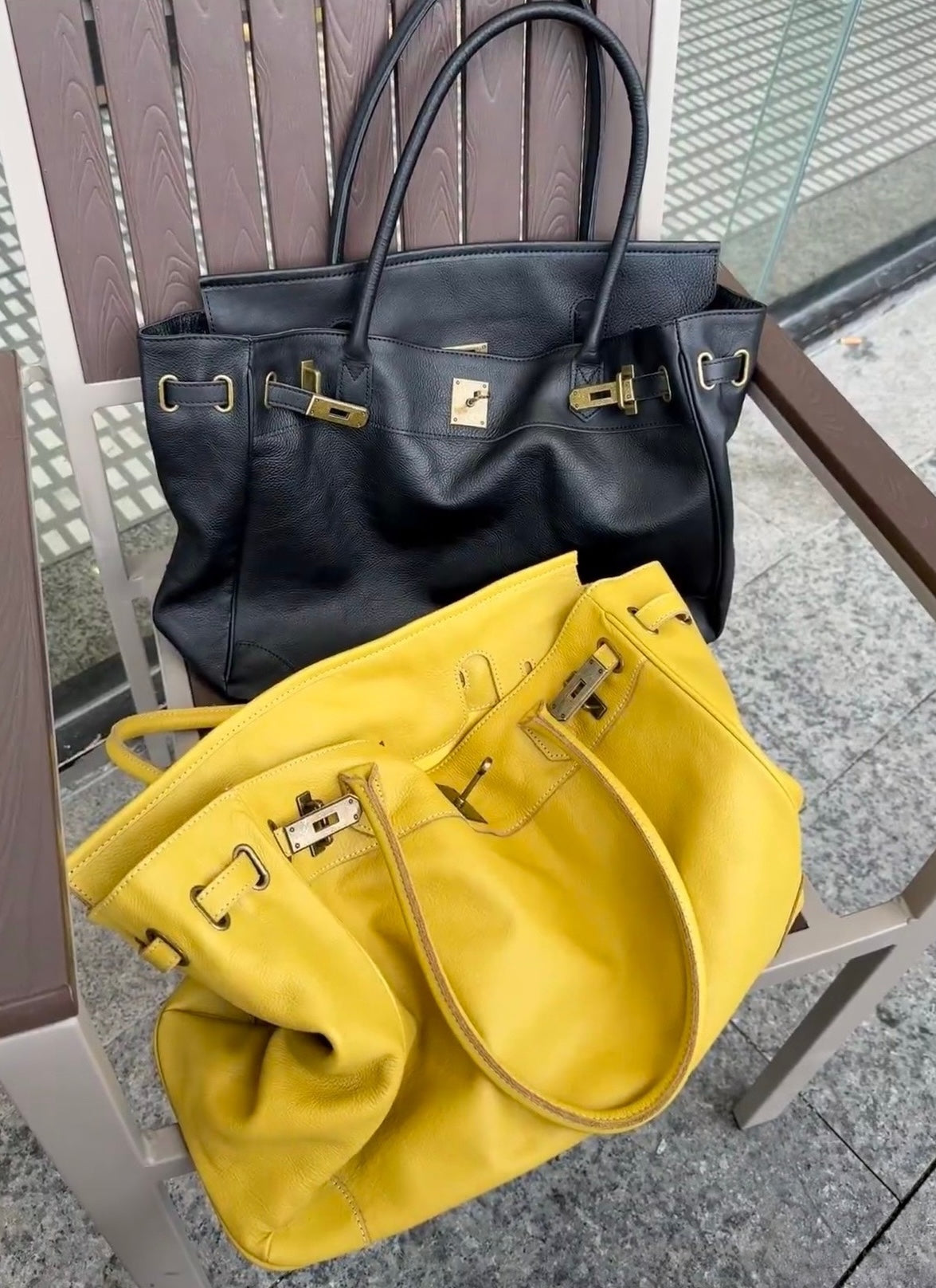 Leather Firkin 40 Bag