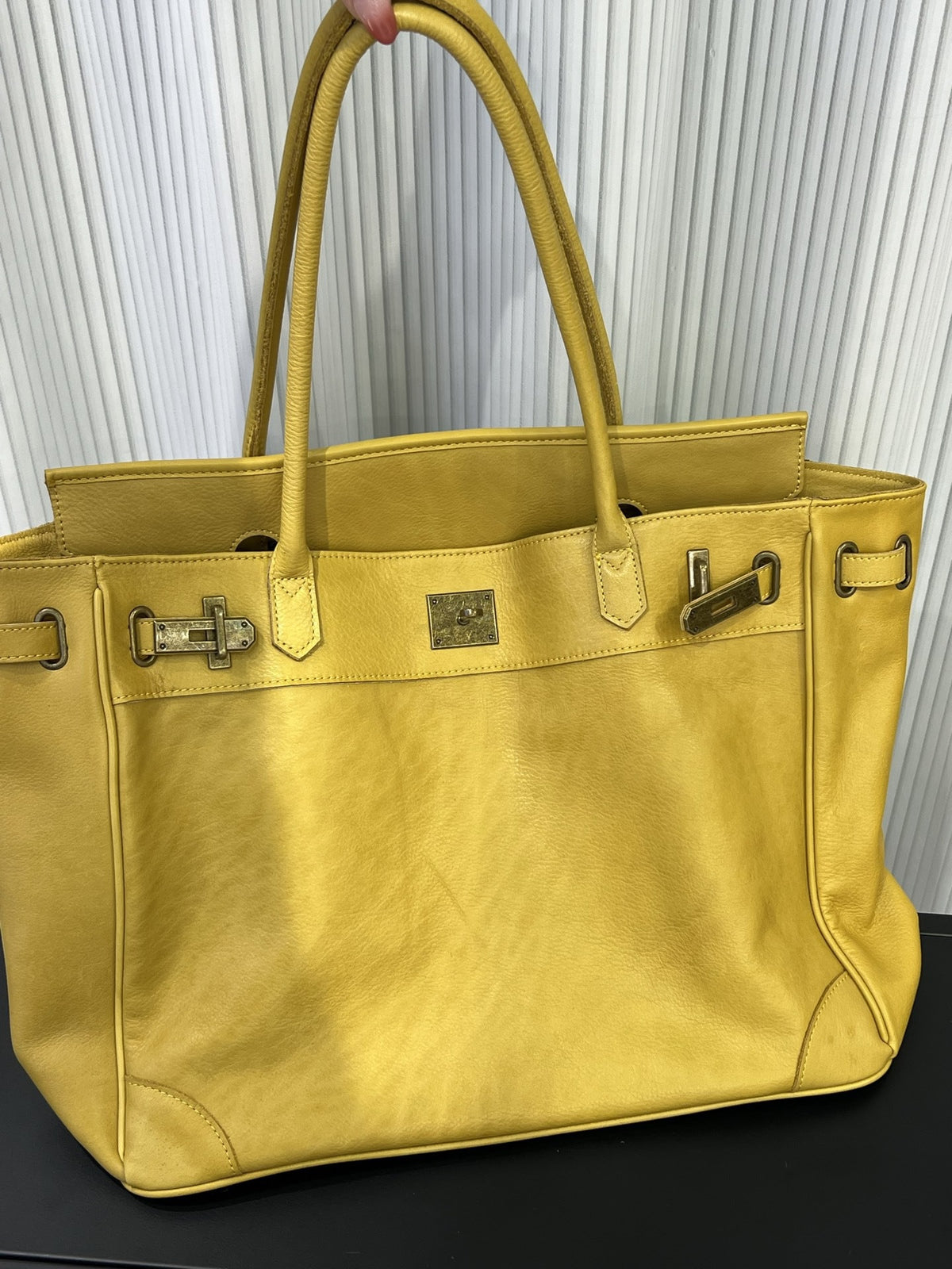 Leather Firkin 40 Bag