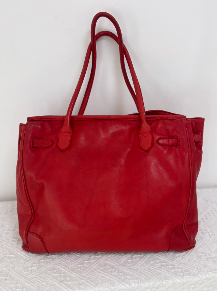 Leather Firkin 40 Bag
