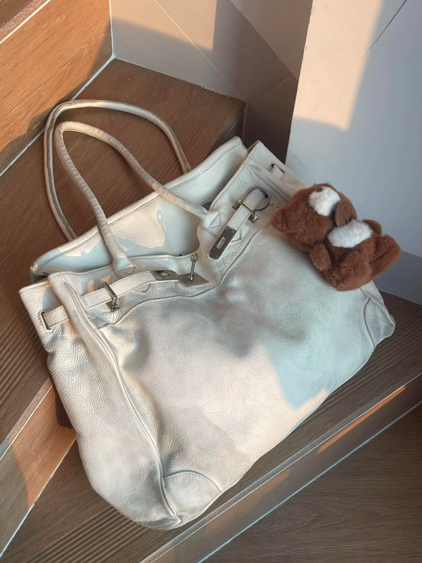 Leather Firkin 40 Bag