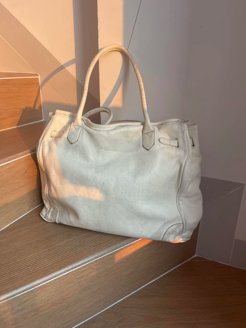 Leather Firkin 40 Bag